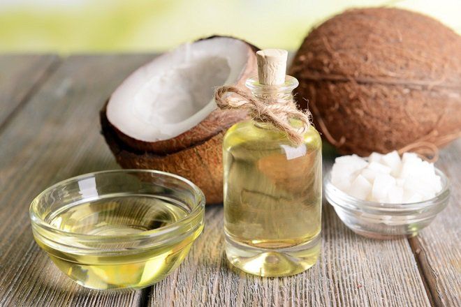 Pure Coconut Oil bottle